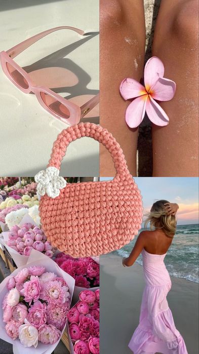 Плетени мини чанти