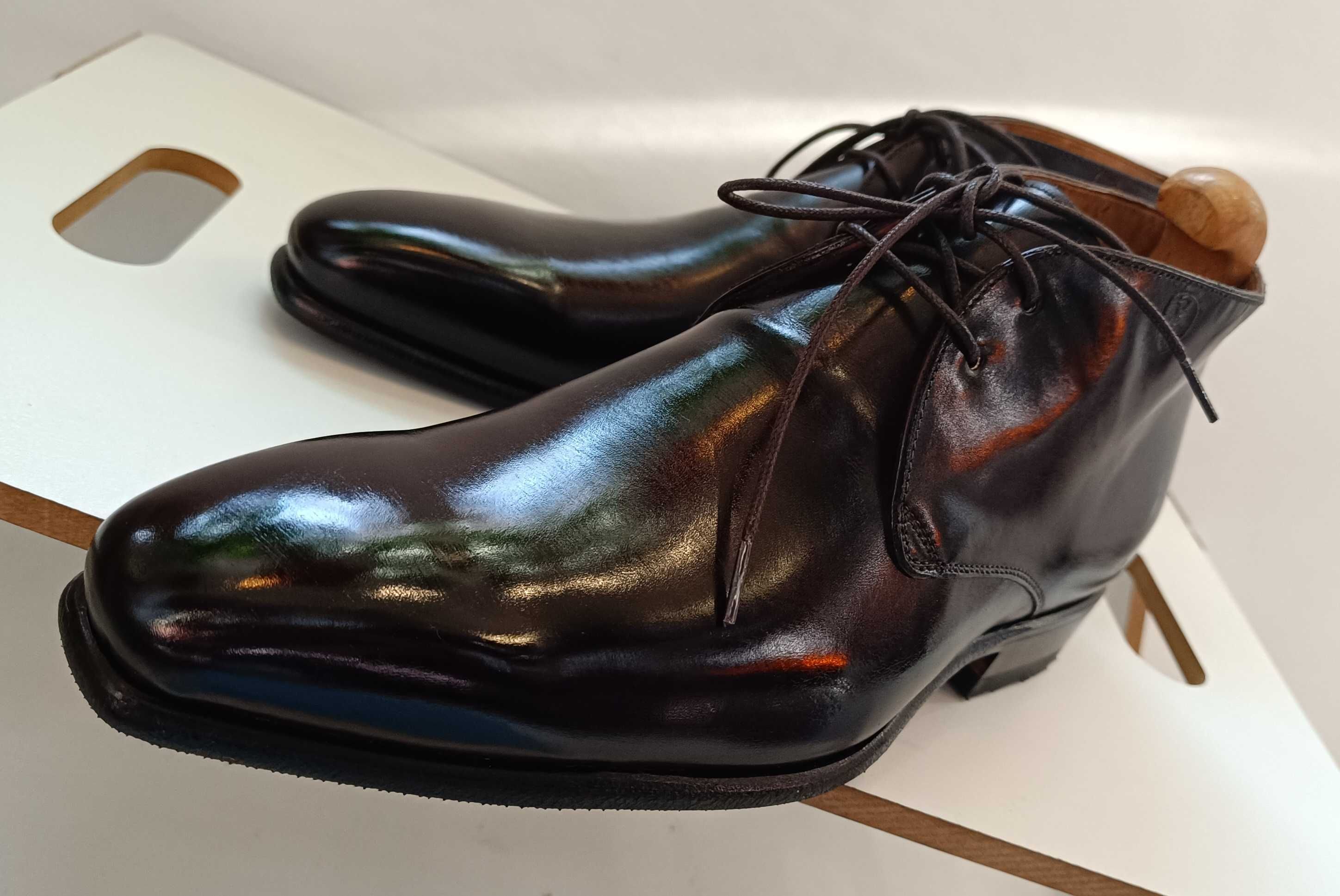Ghete de lux 39 39.5 43 43.5 GREVE NOI lucrate manual piele naturala