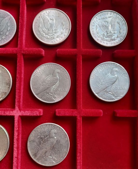 Monede argint sua morgan peace dolar 1890 - 1927 S