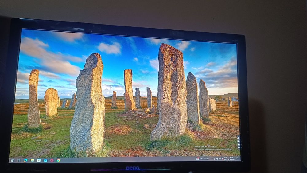 Геймърски настолен компютър с Монитор benq