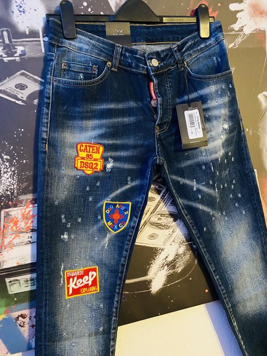 Blugi Dsquared2 albastru