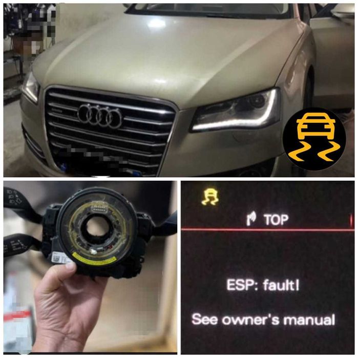 Reparație Spira -Spirala Senzor Unghi Volan ESP Mercedes  VW 5K0953569