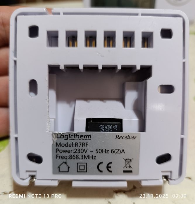 Termostat Logictherm R7RF