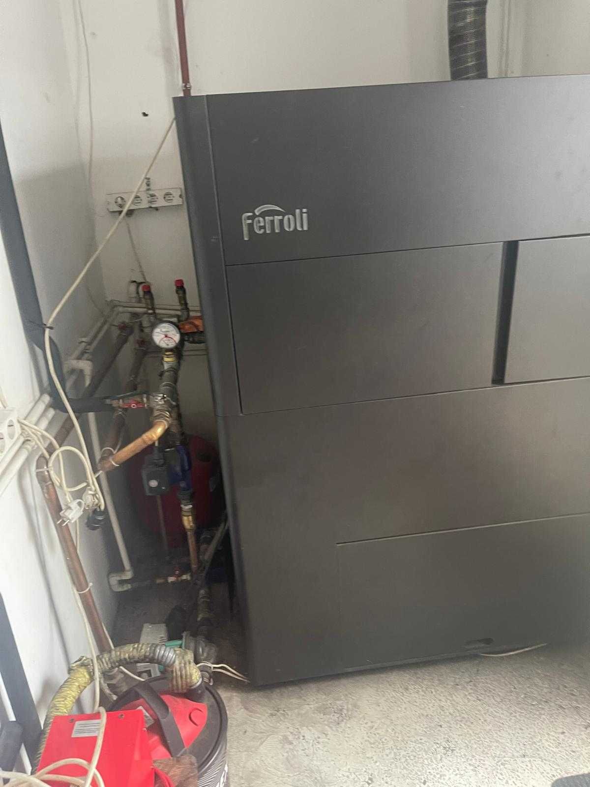 Centrală automată pe peleți Ferroli Biopellet Tech 50 kW