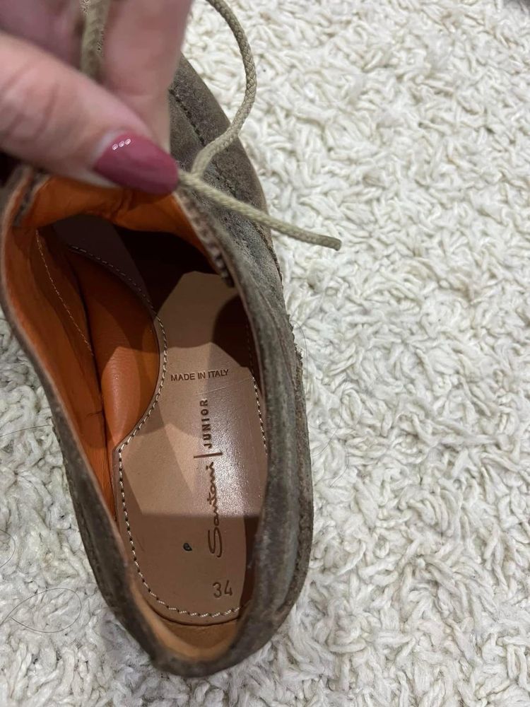 Pantofi piele SANTONI marimea 34