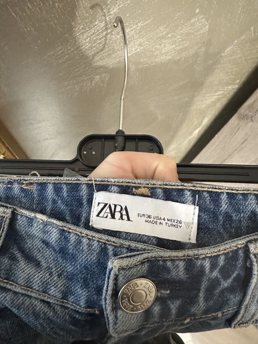 Дамски дънки ZARA 34 / широки дънки