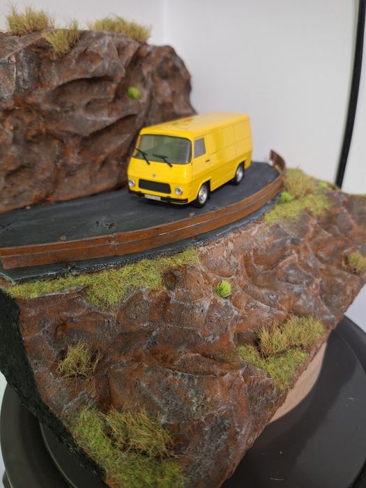Diorama Auto Rocar Tv scara 1.43