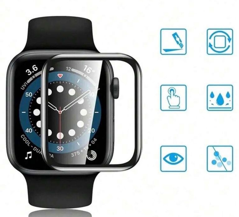 Стъклен Протектор за Apple Часовник Apple Watch 38/ 39/40/41/42/43/ 44