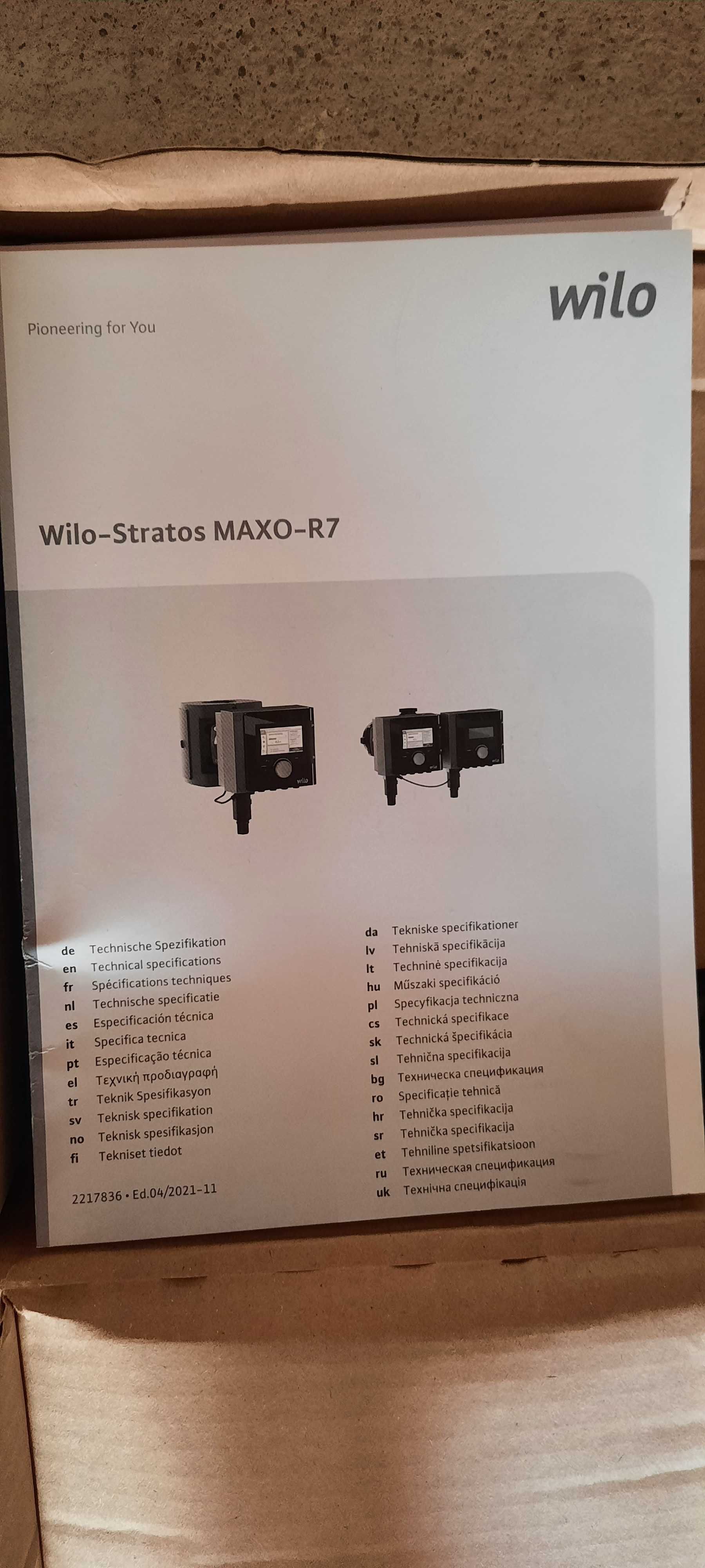 Pompă recirculare Wilo STRATOS MAXO 25-0,5-4-R7 PN-10