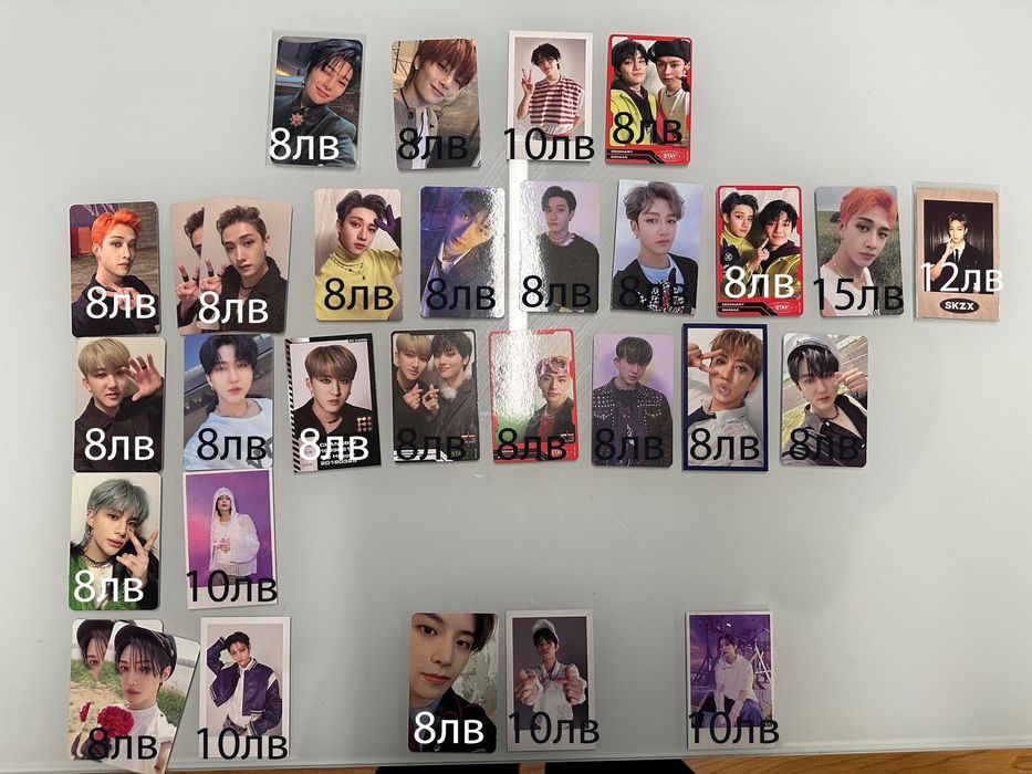 Kpop албуми и картички, Seventeen, enhypen, stray kids,black pink,etc2