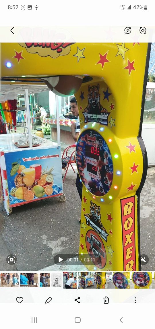 Boks aparat fargona