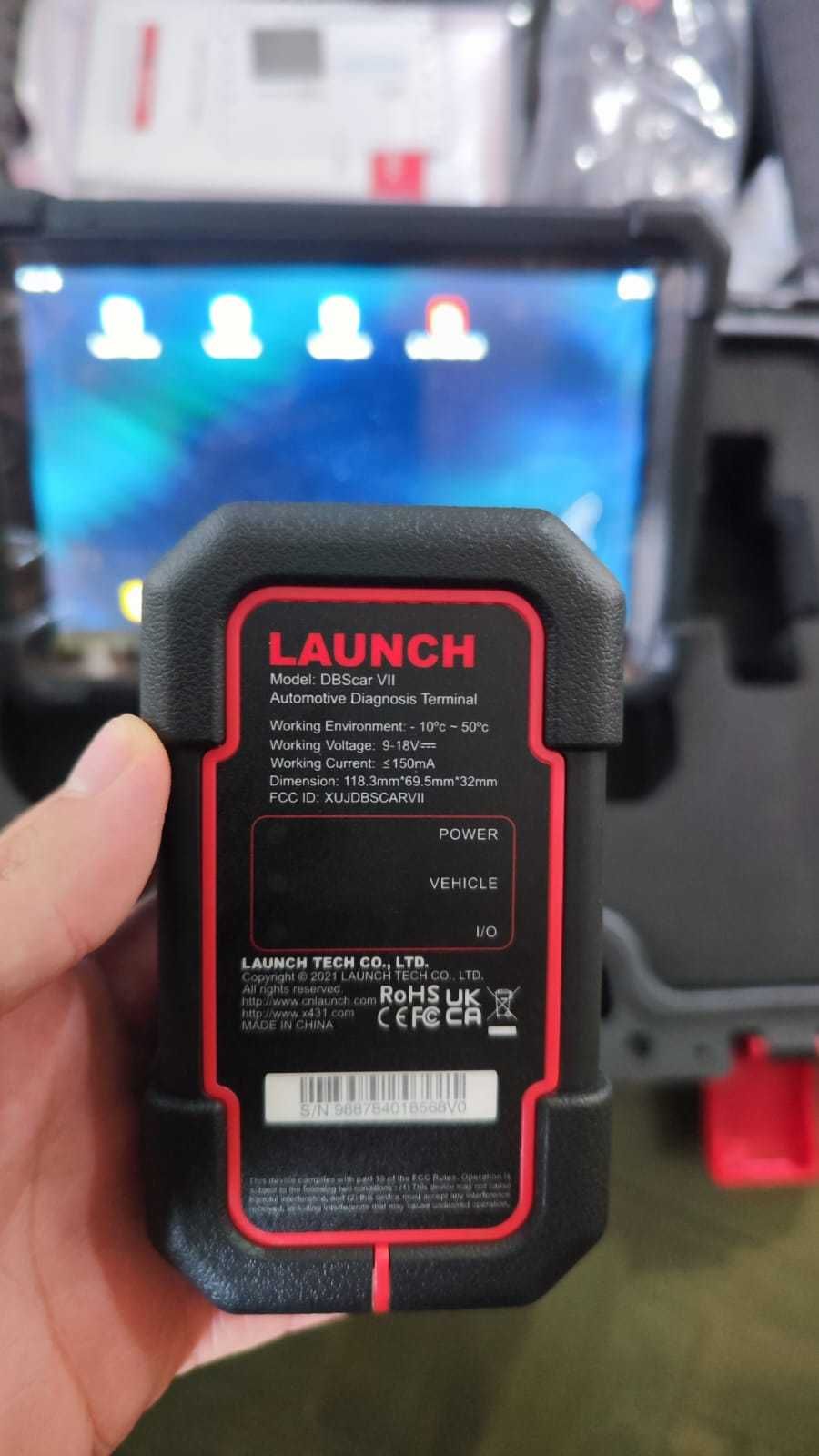 Tester Auto original Launch X431 10.1 inch APEX Dbscar7 2026 + DOIP