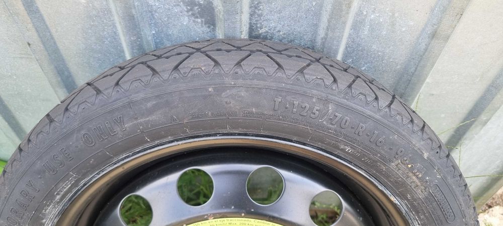 roata de rezerva slim originala vw golf 5, vw golf 6 vw touran 16 zoll