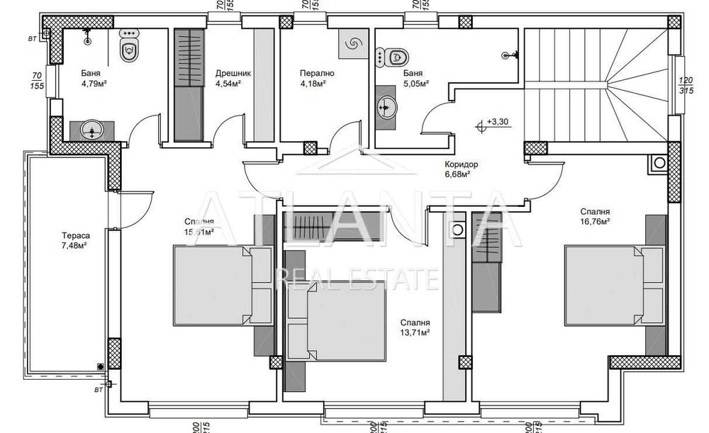 Продава се Къща в к.к. Св.Св. Константин и Елена - 186 кв.м за 2285 €/кв.м - Снимка #4