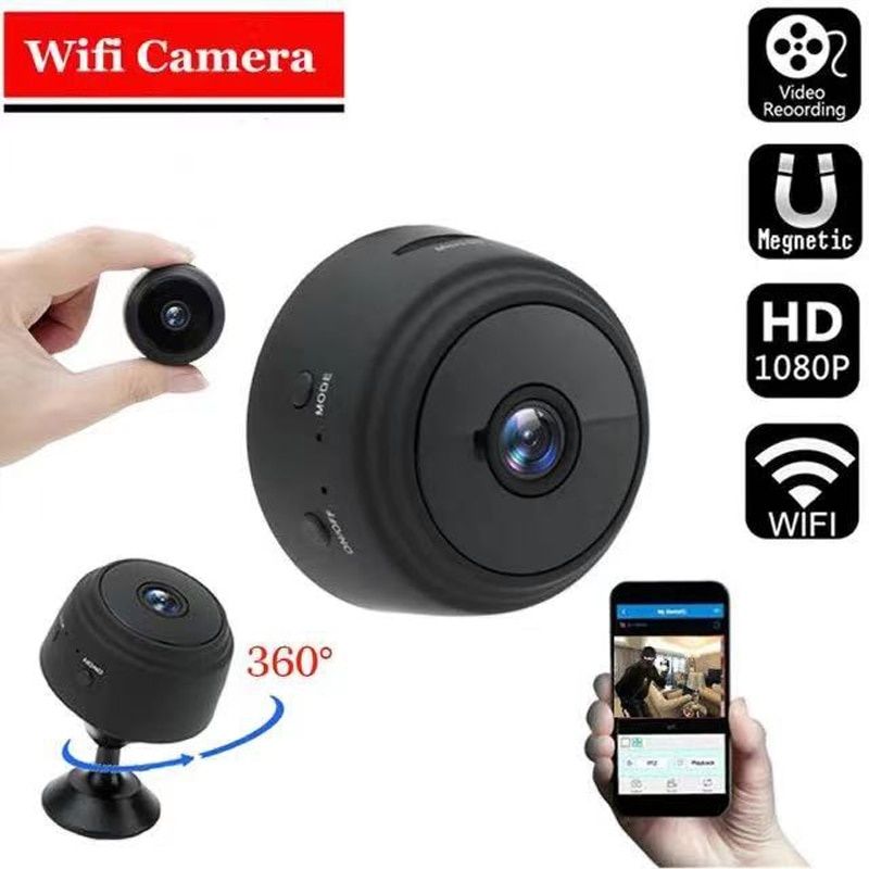 Мини камера WiFi Детектор за движение Full HD