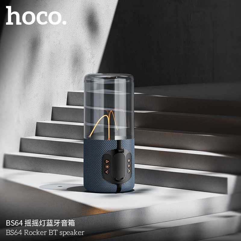 Hoco BS64 Rocker FM, TF, TWS BT V5.4 Беспроводной Портативный Колонка