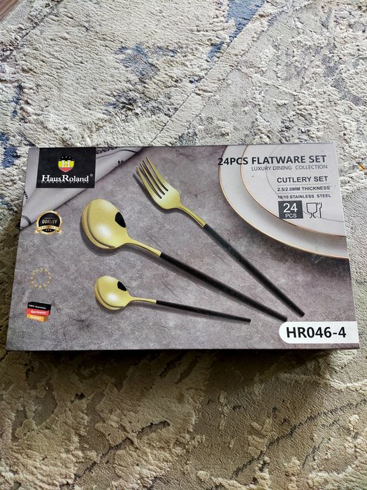 Haus Roland набор столовых приборов HR046-4 24 шт, нержавеющая сталь