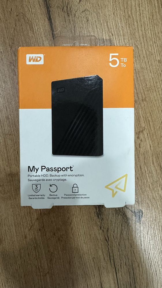 WD HARD My Passport  5TB