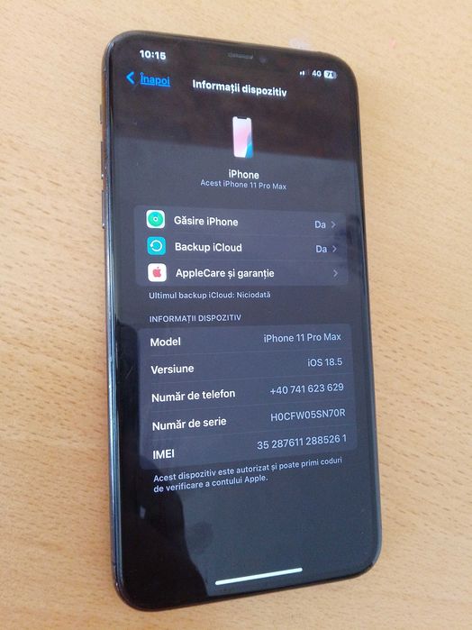 iPhone 11 pro max impecabil