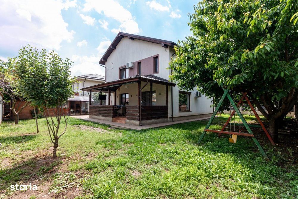 Vila moderna + garaj, teren 605mp