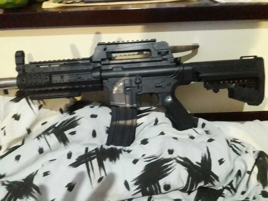 Airsoft Спрингов Автомат Colt M4 , 6mm caliber