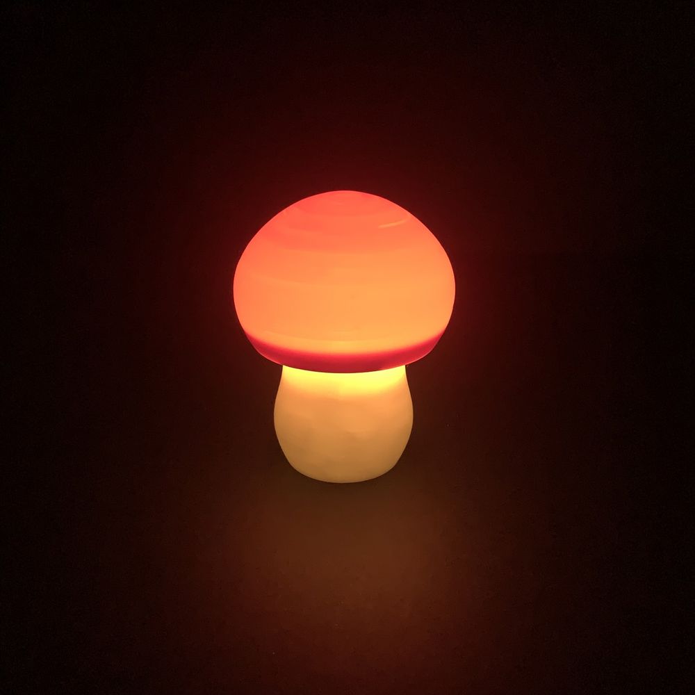 Mushroom lamp lampa de veghe