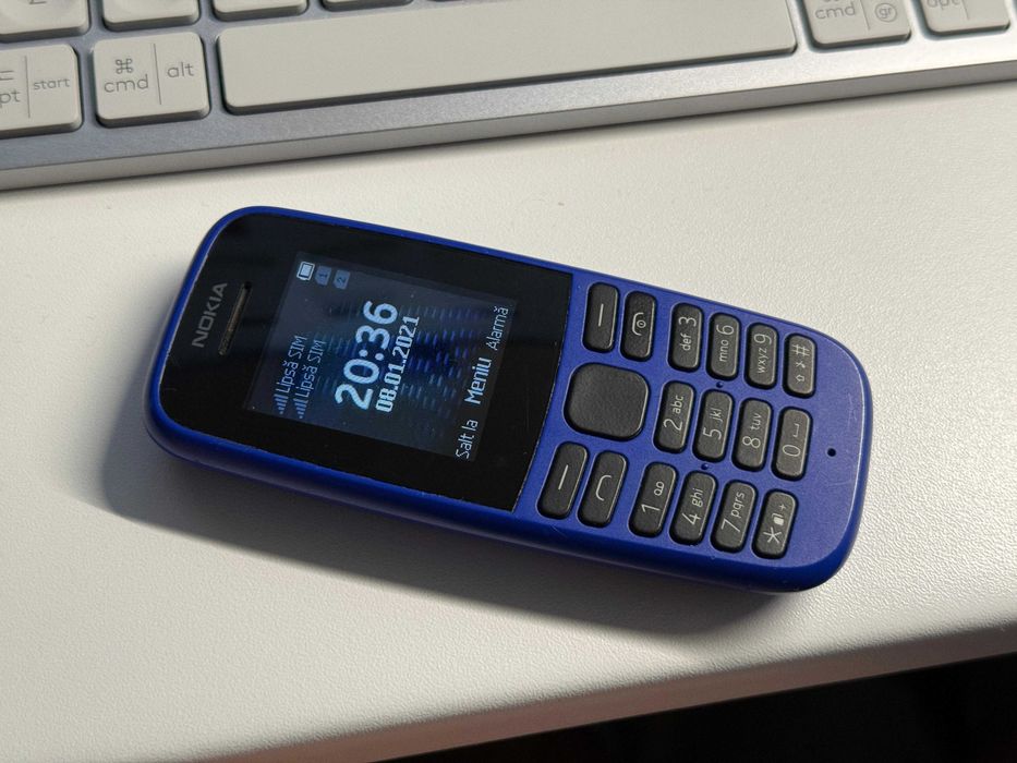 Nokia 105 (2019) cu butoane