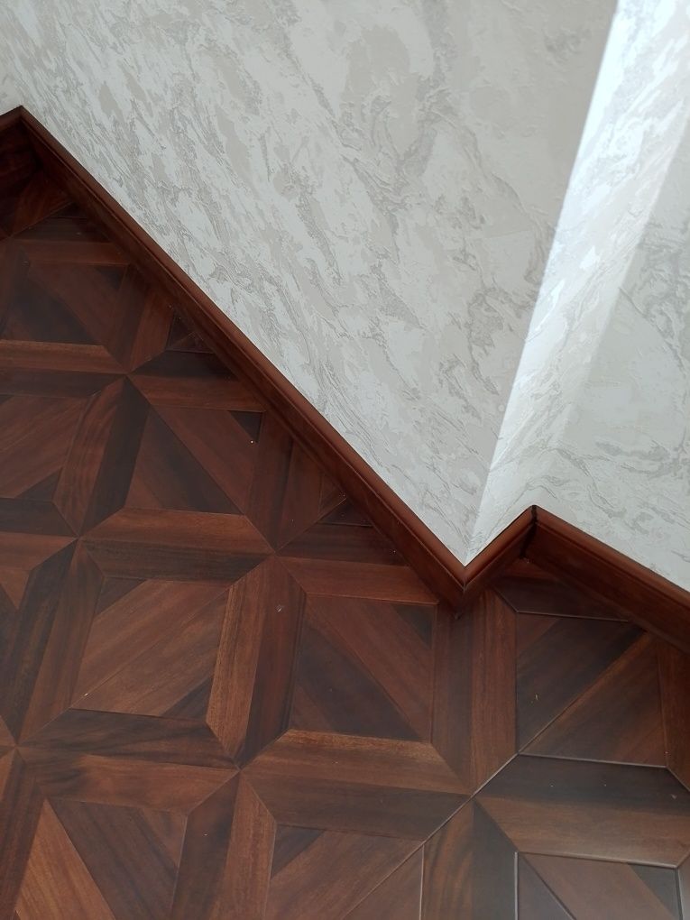 Tarket MDF plintus i ustanofka