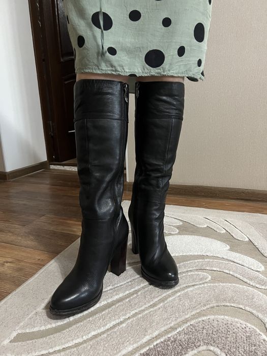 Сапоги натуральная кожа