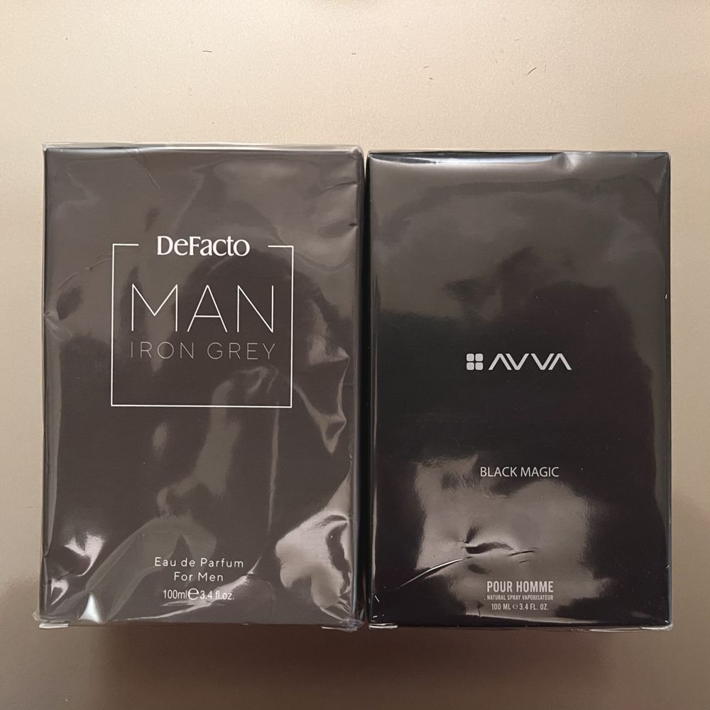 DeFacto Man & Avva black magic 2 аромата