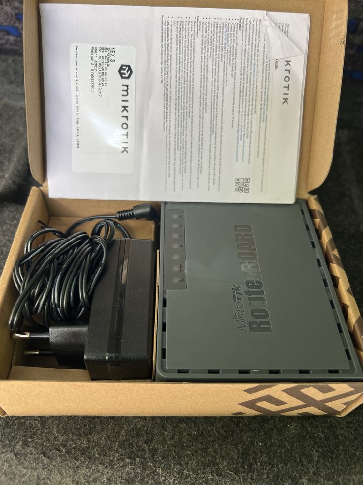 Mikrotik hex микротик hex s
