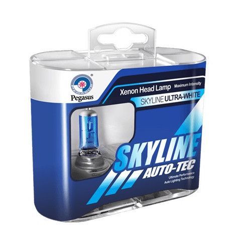 Set 2 becuri halogen 55w 5000K Skyline Up to 100% more light