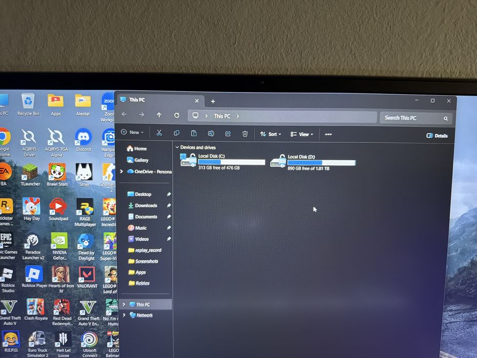 Laptop Gaming HP Victus AMD RYZEN 5 6600H,RTX 3050TI,40GB RAM, 2TB SSD