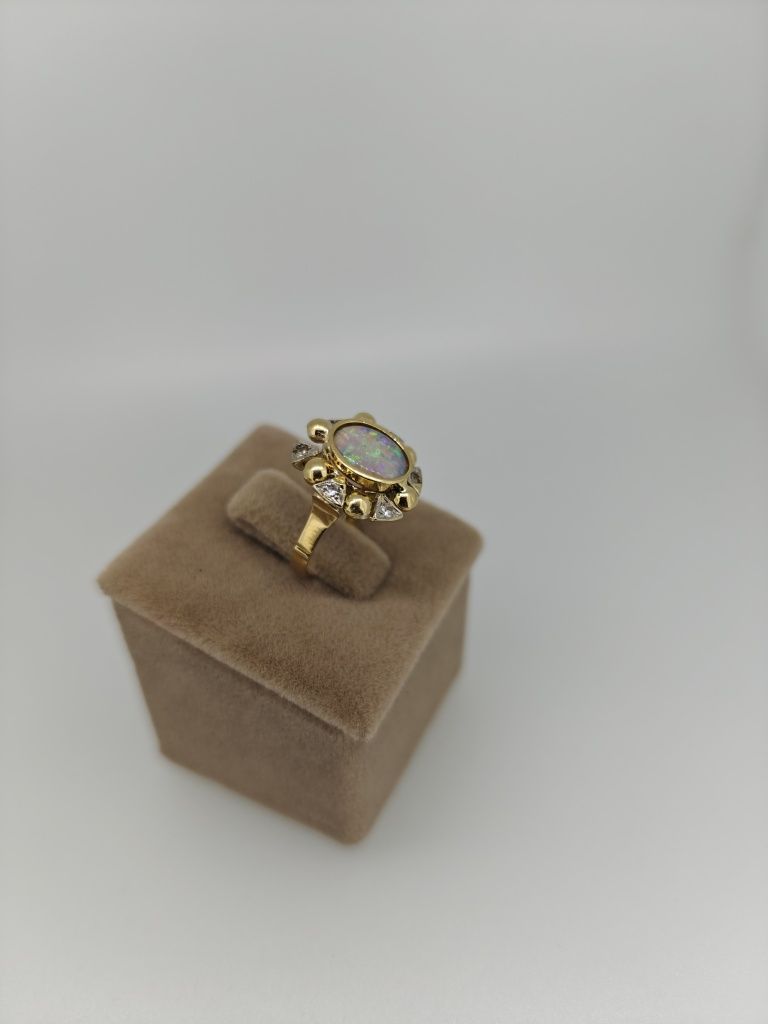 Inel vintage aur 18k 3.43gr (r)
