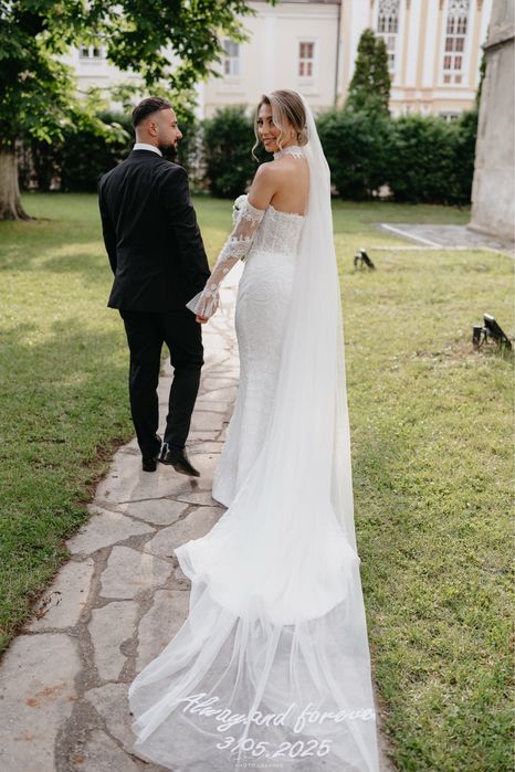 Rochie de mireasă tip sirenă