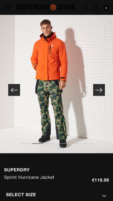 Geaca Superdry Sprint Hurricane