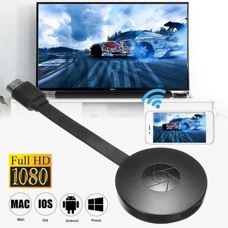 Smart устройство Google Chromecast, за безжично свързване на телевизор