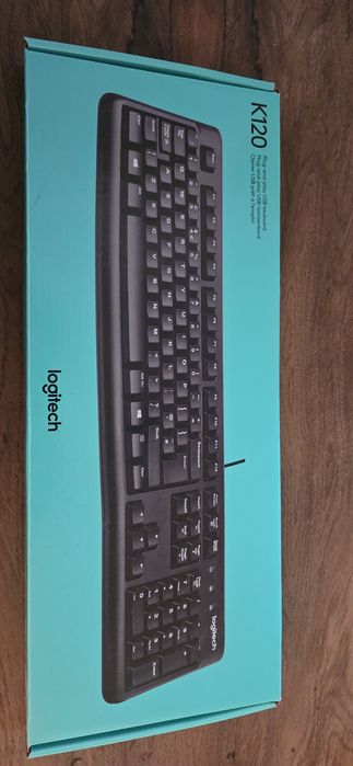 Vând Tastatură Business Logitech K120 (USB, Negru, US Int'l)