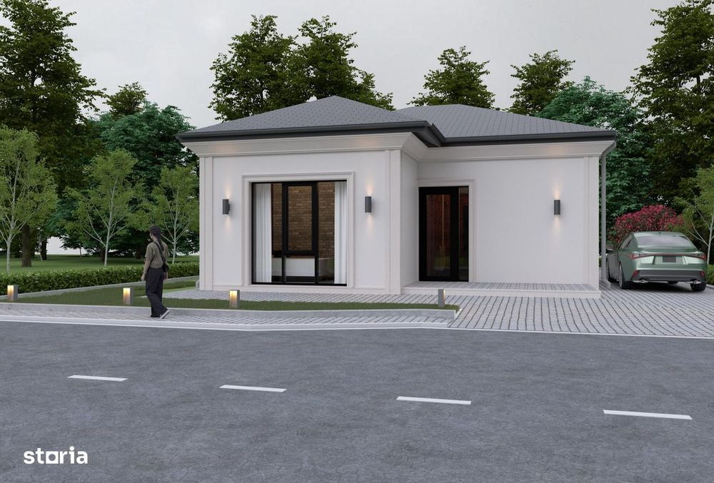 Pachet complet: teren, casa, autorizatii - ne ocupăm de tot!