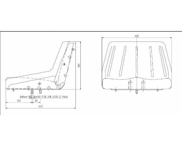 Scaun tractor - Scaune tractoare MADE IN ITALIA OFERTA