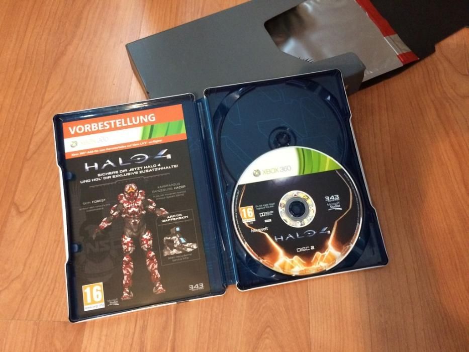 Halo 4 Limited Collector's Edition ( fara joc ) de colectie , rar