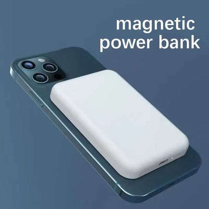 Baterie externa Magsafe Wireless 10.000 mAh, Alb