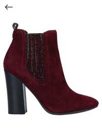 Guess Botine piele intoarsa 38