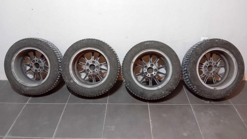 Оригинални джанти BMW 16 7JX16 H2 и зимни гуми 205/60/16 Debica France