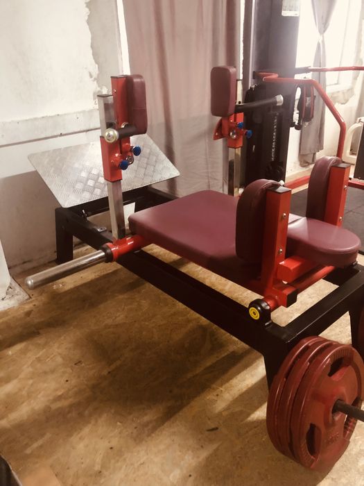 Aparat gambe Vasil-Gym, teca hip-trust profesional
