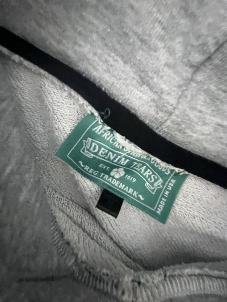 Denim tears екип сив