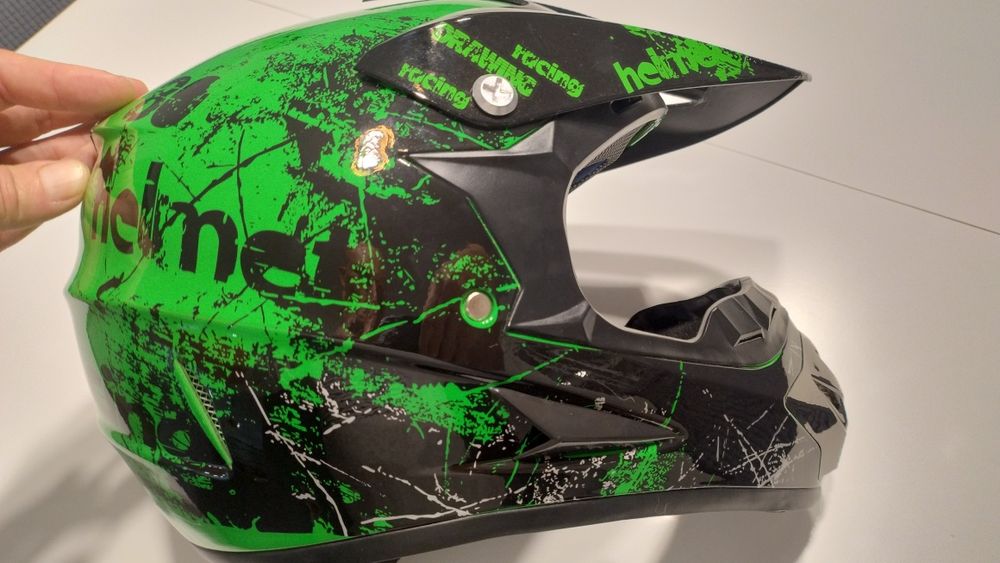 Casca Full Face MTB Silvis Green