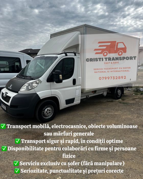 Transport national si international cu sofer