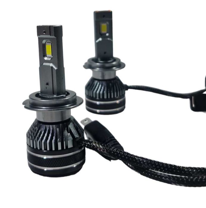 Лед крушки N9 за фарове – Н7 ВИСОК клас CANBUS,Мощни /120W