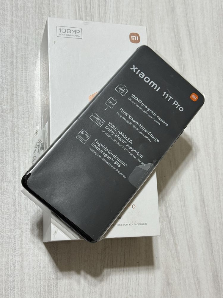 Xioami 11 T Pro 256 gb Ram 12+4 5G доставка есть